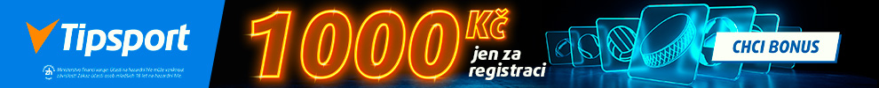 Sázejte v Tipsportu s bonusem 1 000 Kč